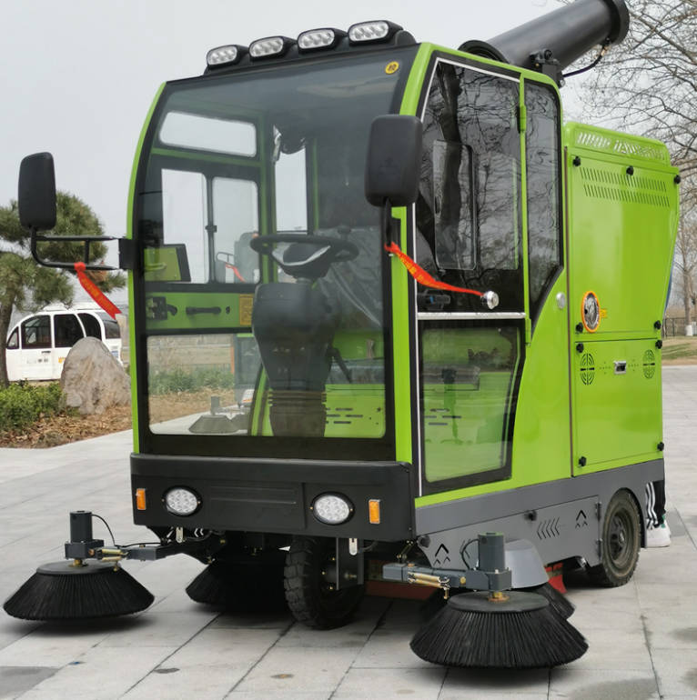 奉贤道路清洁广泛应用电动环卫清扫车